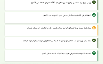 النشرة الصحفية الفلاحية — 08/06/2026