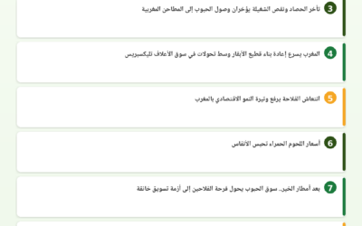 النشرة الصحفية الفلاحية — 09/06/2026