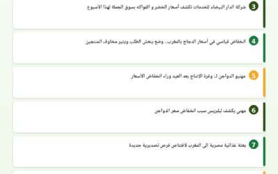 النشرة الصحفية الفلاحية — 11/06/2026