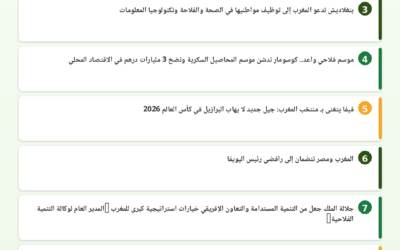 النشرة الصحفية الفلاحية — 16/06/2026