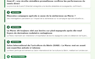 Revue de Presse Agricole — 29/06/2026