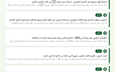 النشرة الصحفية الفلاحية — 02/07/2026