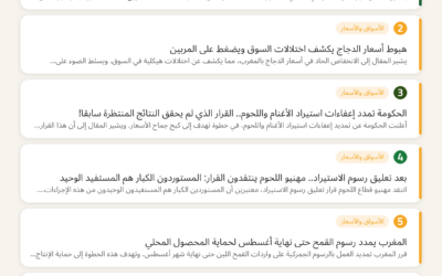 النشرة الصحفية الفلاحية — 24/07/2026