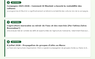 Revue de Presse Agricole — 10/07/2026