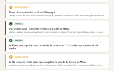 Revue de Presse Agricole — 25/07/2026