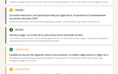 Revue de Presse Agricole — 26/07/2026